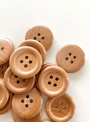 [Wooden Button] Smart Talk Button (45mm)