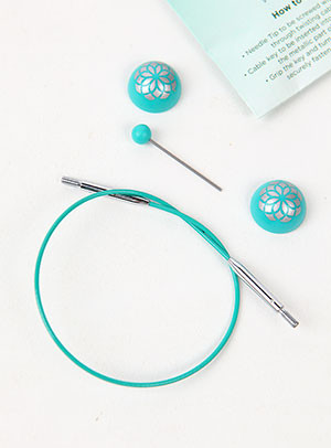 [KnitPro] KnitPro Mindful Fixed Assembled Needle Cable (Fixed Cable)