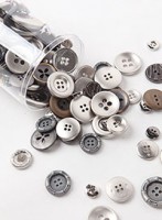 [whole button] metallic button set