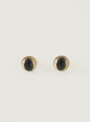 [Doll accessories] Gold cat eye screw eye (10mm, 12mm)
