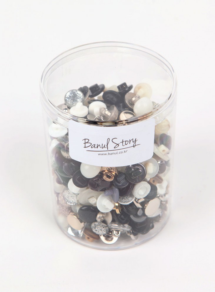 [Whole Button] Bling Ring Button Set