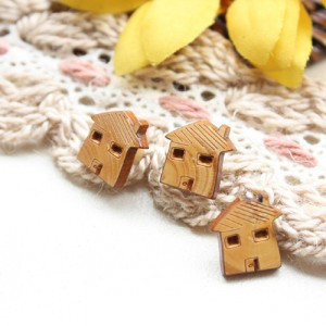 [Imported Character Button] Country House Button (14mm)