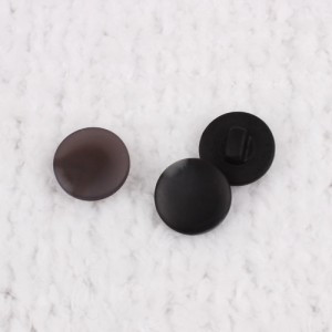 [Southern Button] Black Baduk Egg (14mm)