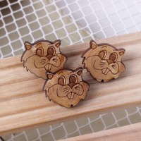 [Imported character button] Tom the cat button (18mm)