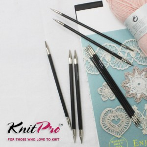 [KnitPro] Knit Pro Karbonz glove needle 15cm (1.0mm/1.25mm/1.5mm/1.75mm/2.0mm/5.5mm)