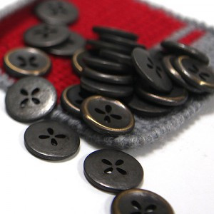 [Metal Button] Petal Button (23mm)