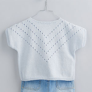 [DIY] Cotton 3 short-sleeved sweater (Kids)