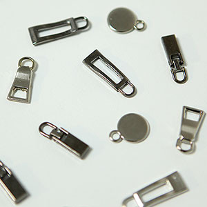 [Zipper/Zipper Ring/Charm] metal zipper ring charm