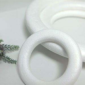 [Decorative props] Circular ring Styrofoam