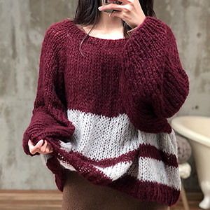 [DIY Badabi] Fillite top-down sweater