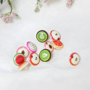 [Character Button] Fruit Button (12mm)