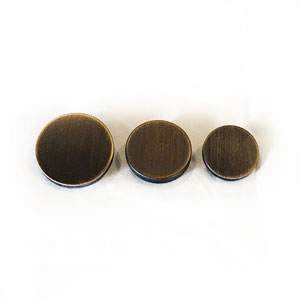 [Metal Button] Scratch Button (17mm/20mm/25mm)