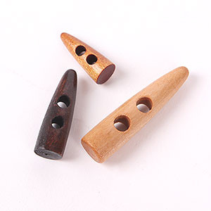[Wooden Button] Triangle-shaped Tteokbokki Button (20mm, 30mm, 40mm, 55mm)