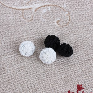 [Other buttons] Round traditional knot button (11 x 10 mm)