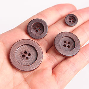 [Wooden Button] Bold Wooden Button (13mm/15mm/18mm/20mm/25mm/30mm)