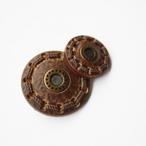 [Suit Buttons] Double-lined circle buttons (18mm, 25mm)