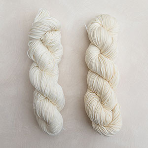 Raw White Yarn (1ball/100g) for hand dyeing only