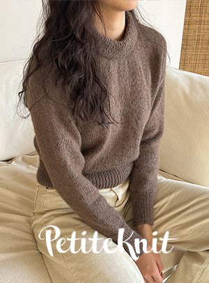 [DIY] [petiteknit] Satin Merino Wool&Satin Alpaca Mohair Stockholm Sweater (includes sizes XS~XL)