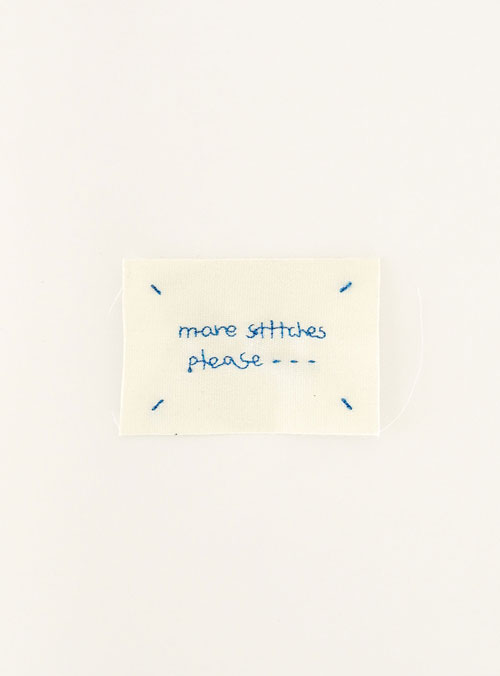 [Tag/Labels/Wappen] Gwangmok More Stitch Please Labels