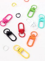 [Metal accessories] Color key ring