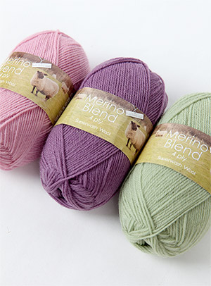 Merino Blend (1ball/50g) Super Wash Wool 100%