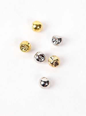 [Metal Button] Metal Bean Button (12mm)