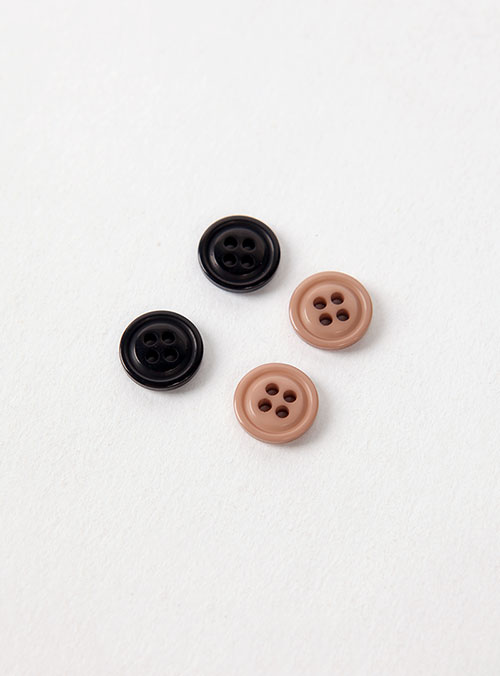 [Basic Button] 4-hole border button (12mm)