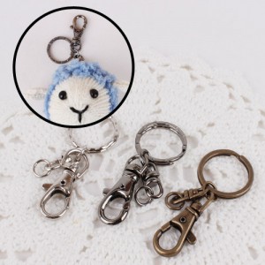[Metal accessories]key key ring