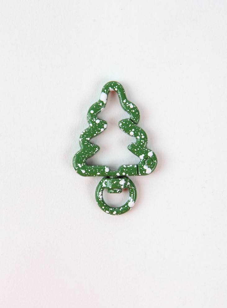 [Metal accessories] Tree key ring