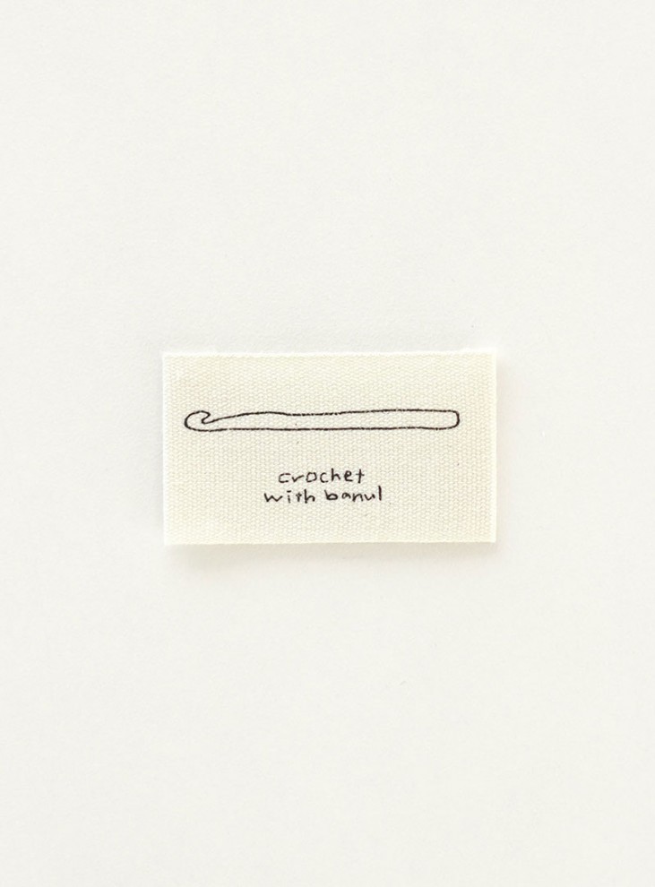 [Tag/Labels/Wappen] Crochet With Needle Labels