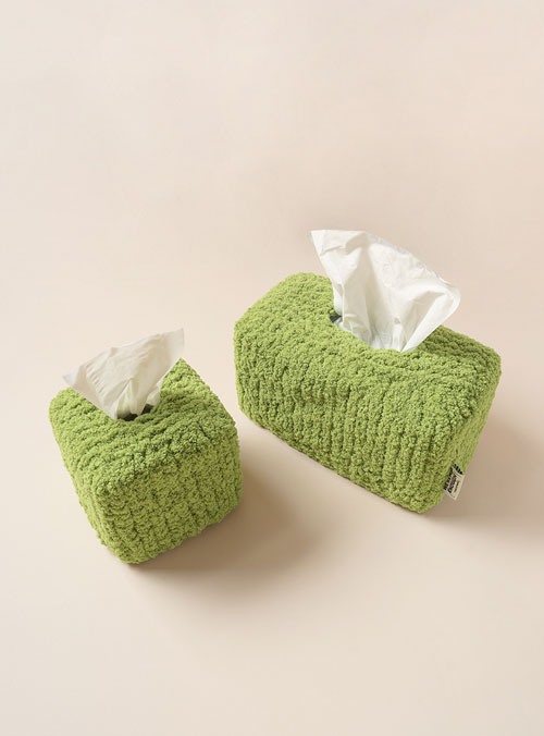 [DIY] Mongsil Grass Tissue Case (Video) Rectangle 1Piece, Square 1Piece Completed Amount