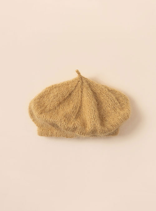 [DIY] Mohair Trendy French Beret (Video)