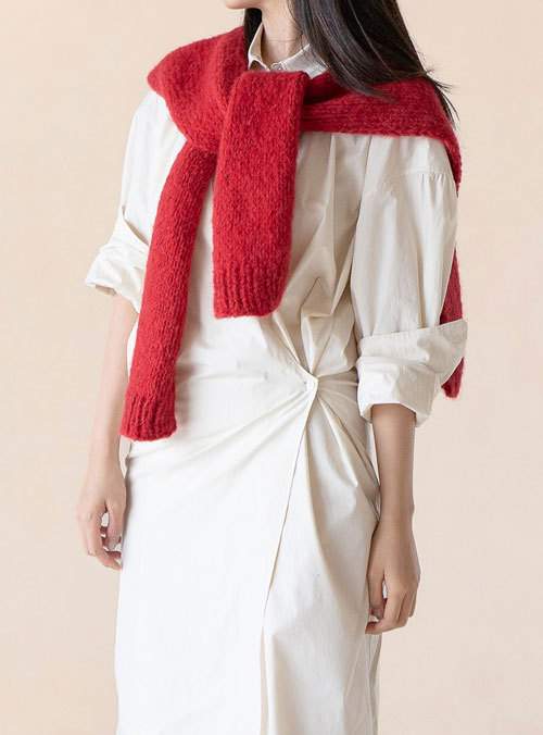 [DIY] Wool Alcohol Fake Cardigan (Video)