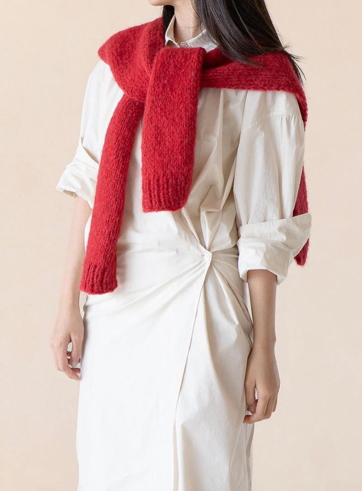[DIY] Wool Alcohol Fake Cardigan (Video)
