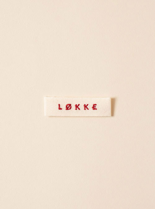 [Tag/Labels/Wappen] Lokke Herringbone Embroidery Labels