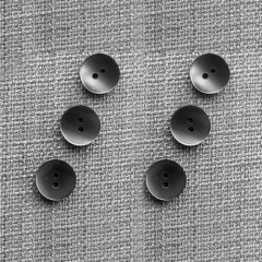 [Southern Button] Round Concave Two Tone 2-hole Button (13mm)
