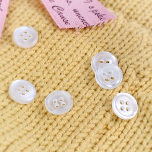 [Basic Button] Semi-transparent Border Button (11mm)