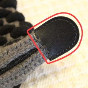 [Bag Accessories] Zipper Finish Leather