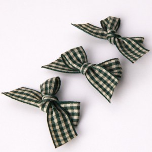 [ribbon/tape/Race] Green checkered ribbon