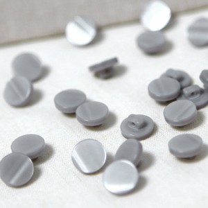 [Basic Button] Mother-of-pearl Gray Mini Button (11mm)