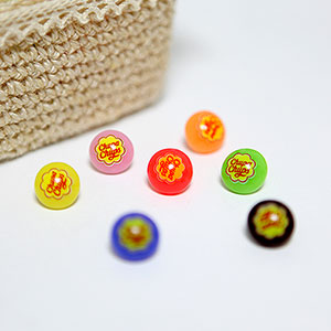 [Character Button] Chupa Chups Shape Button (12mm)