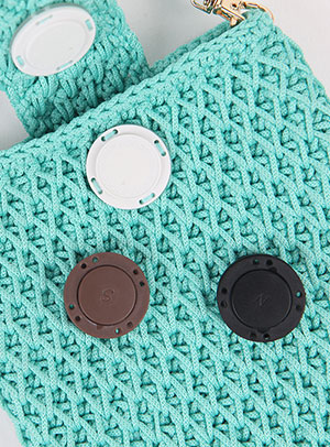 [Snap Button] Plastic Magnetic Button (22mm)