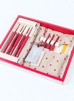 [Tulip] Etimo Red Crochet Set (3 types) (TED-001e)