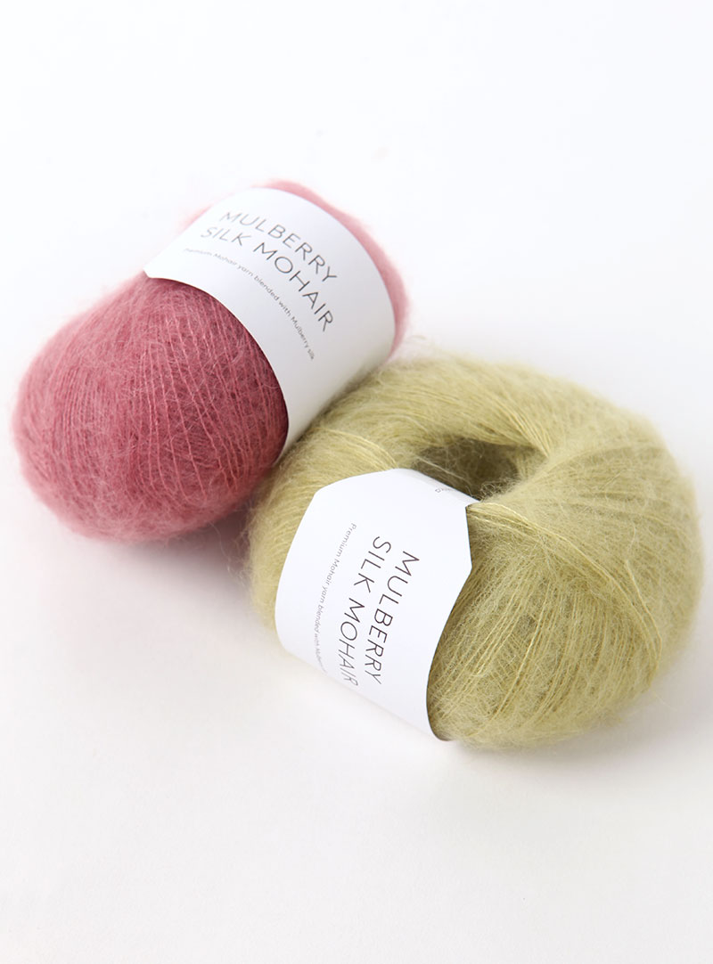 Mulberry Silk Mohair (1ball/25g±2.5g)