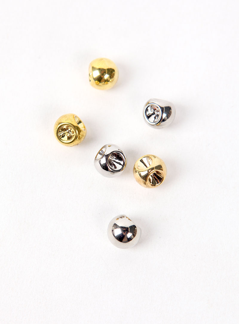 [Metal Button] Metal Bean Button (12mm)