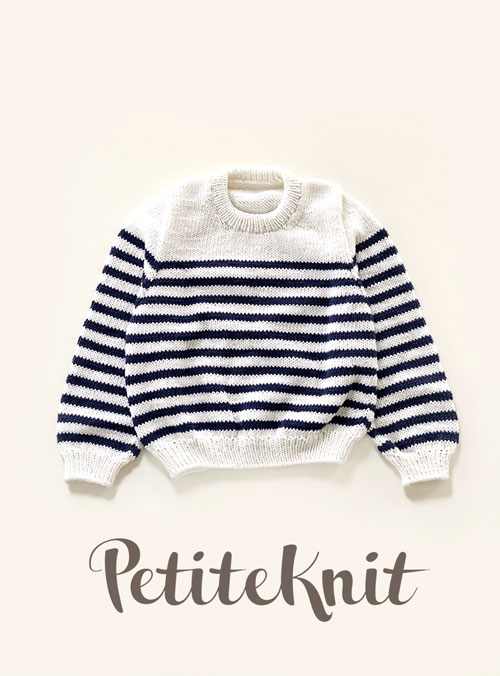 [PetiteKnit] Satin Merino Wool Plus Lyon Sweater Junior