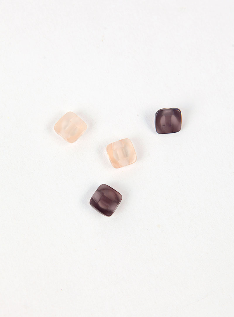 [Basic Button] Mini square ring button (10mm)
