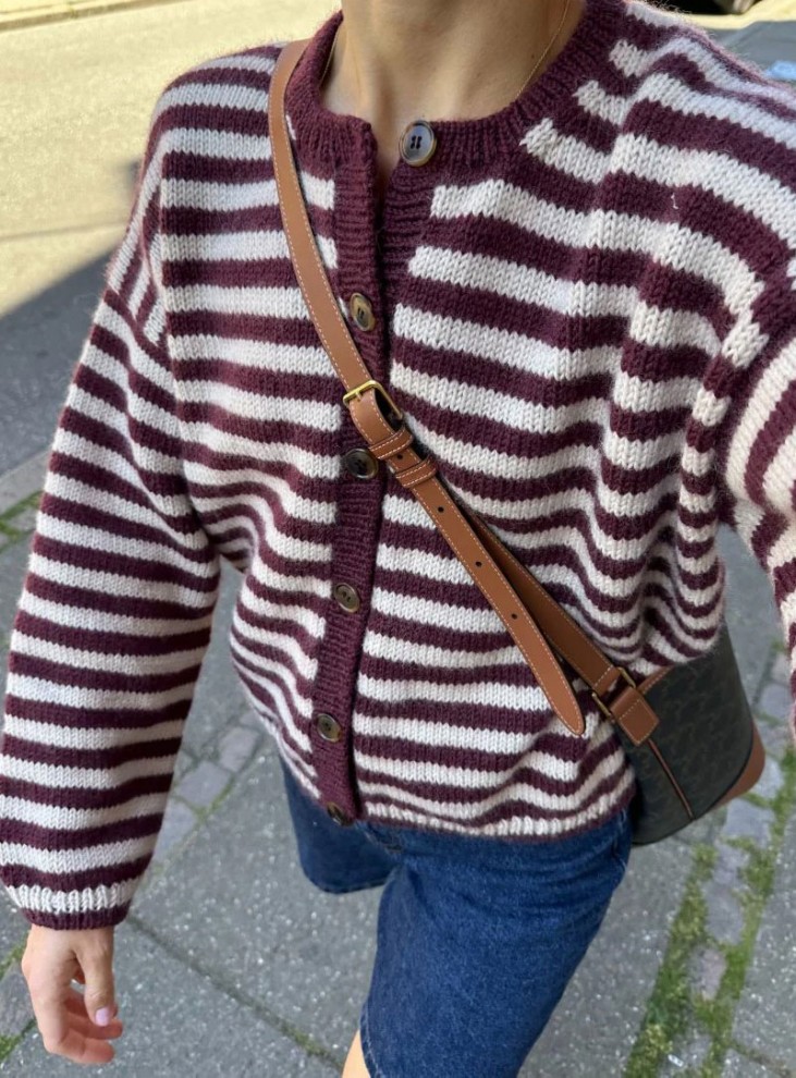 [PDF pattern] [PetiteKnit] Olga jacket pattern (translation + English)