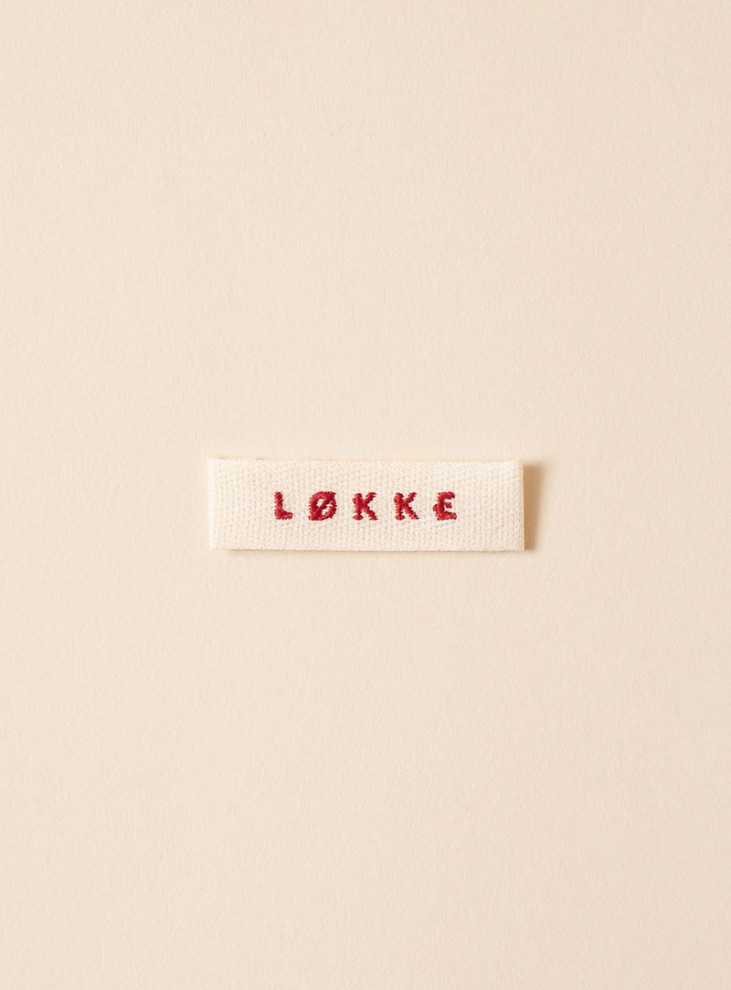[Tag/Labels/Wappen] Lokke Herringbone Embroidery Labels