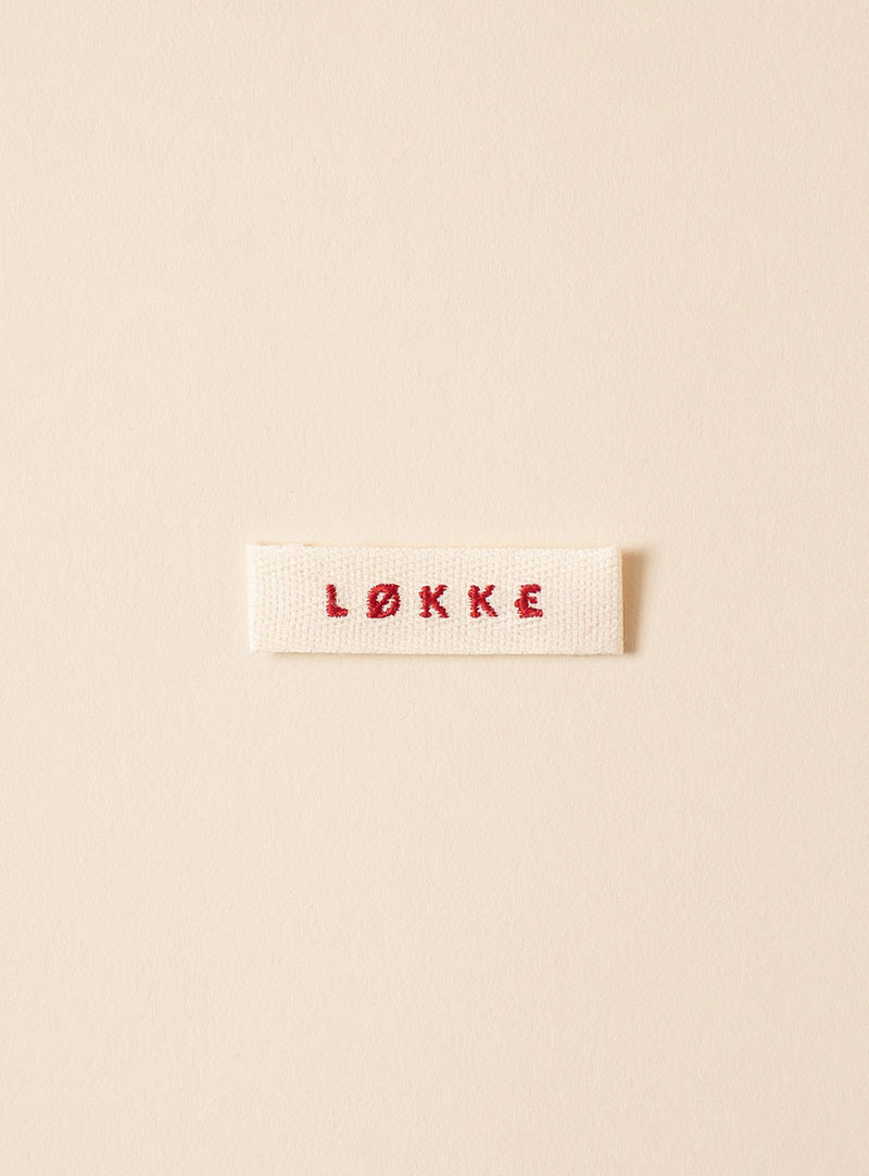 [Tag/Labels/Wappen] Lokke Herringbone Embroidery Labels
